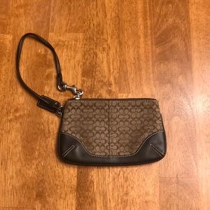 Coach wristlet